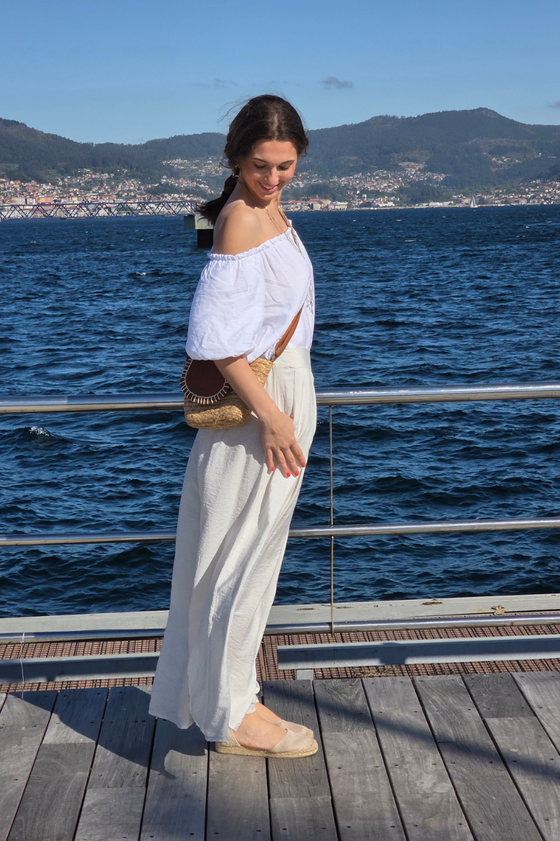 Pantalón Ancho Crudo