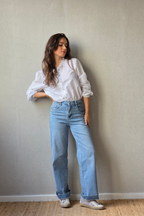 Vaquero wide leg azul jean