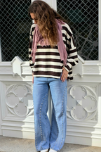 Jeans Wide con Tachuelas