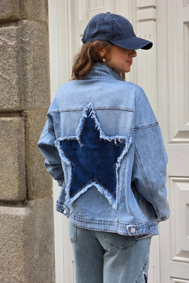 Cazadora Vaquera con Estrella