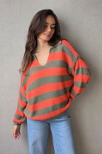 Jersey Rayas - Salvia