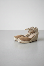 Alpargata Valenciana Cuña Camel - Plataforma Yute 8cm