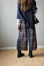 Pantalón de cuadros Cazorla azul