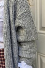 Chaqueta de punto Olivia gris