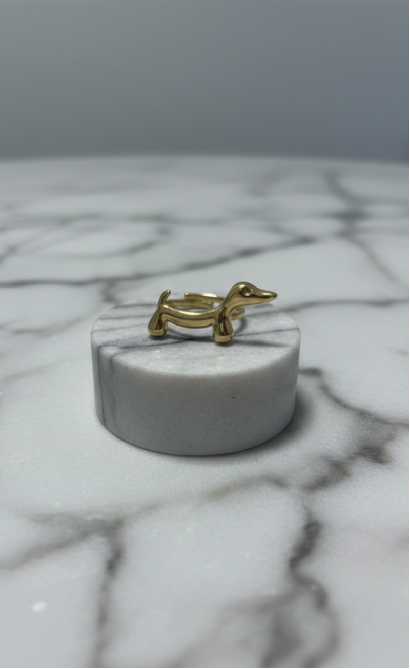 Anillo de perro salchicha