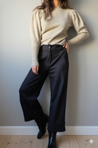 Pantalón mezclilla chocolate