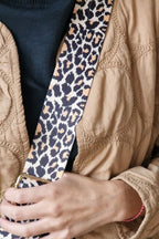 Correa ajustable para bolsos con estampado animal print