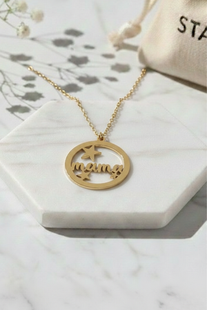 Gargantilla Mamá Círculo