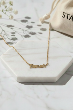 Gargantilla Mamá con Estrella