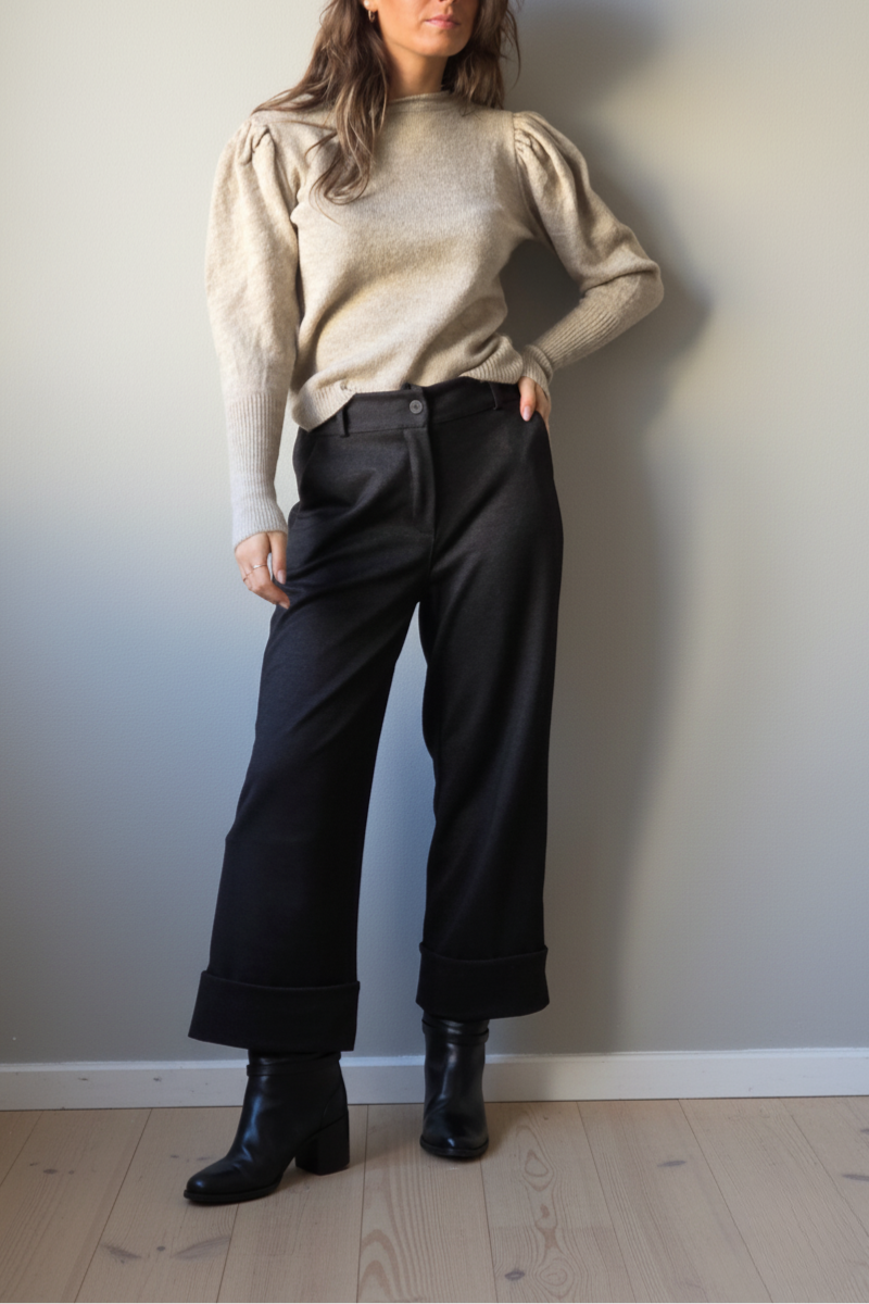 Pantalón mezclilla chocolate