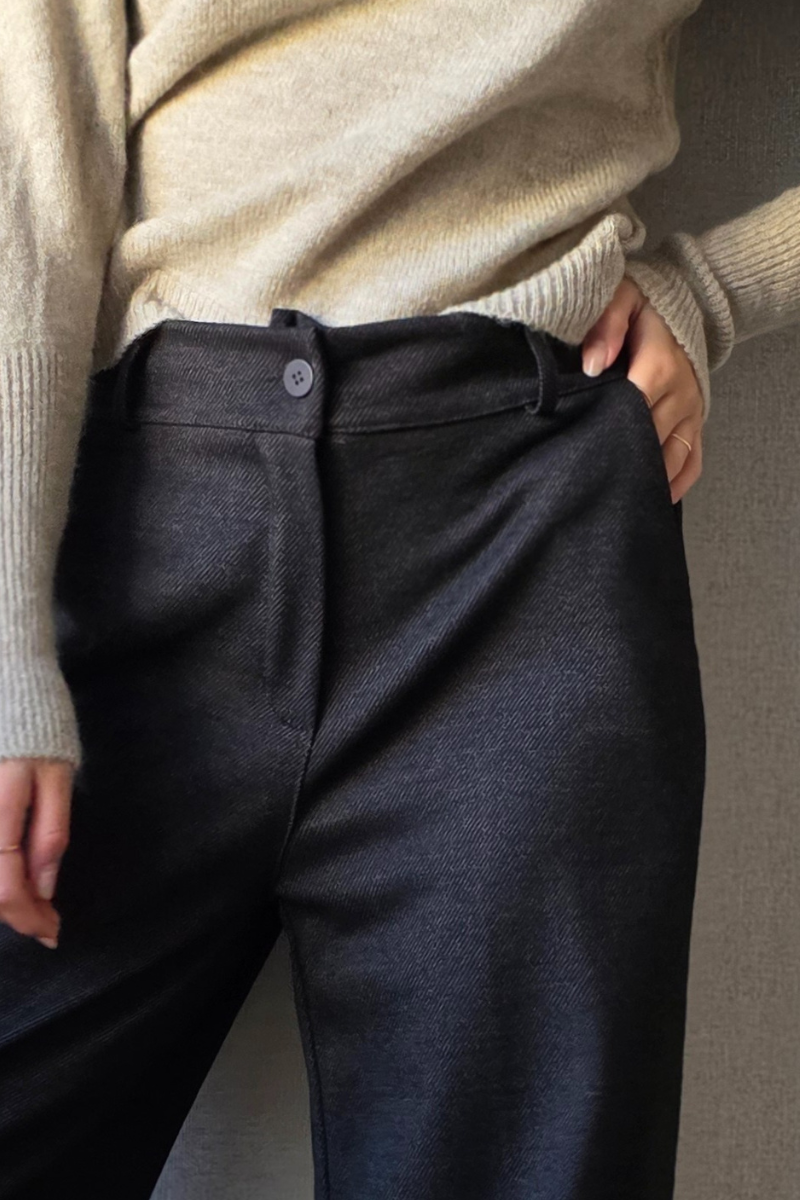 Pantalón mezclilla chocolate