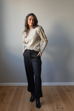 Pantalón mezclilla chocolate