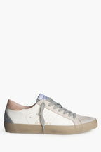 Zapatilla Deportiva Retro Mujer Blanca y Rosa - Estilo Casual