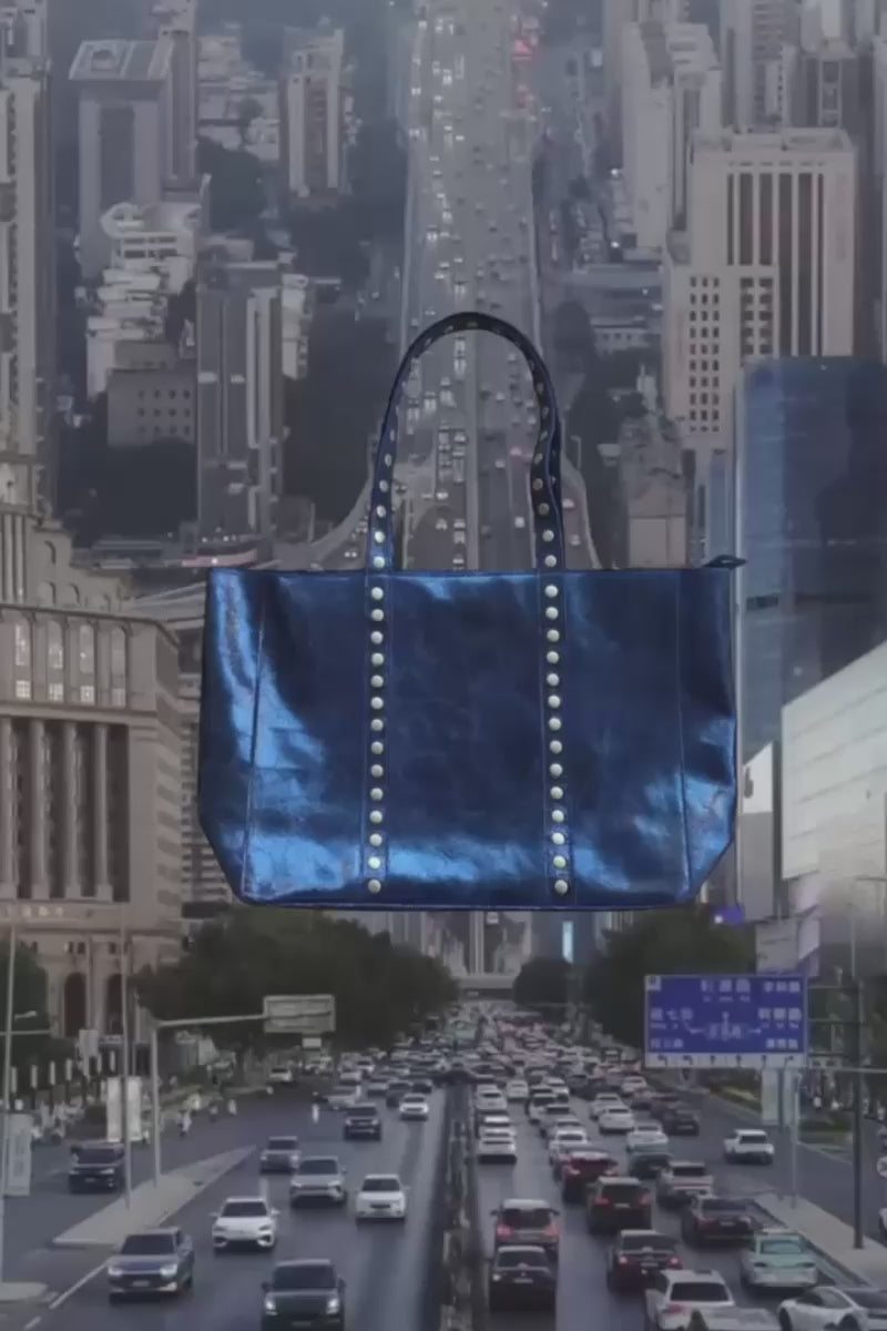 BOLSO SHOPER DE PIEL CON OPCION DE PERSONALIZAR
