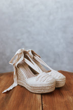 Alpargata Valenciana con Lazada - Natural